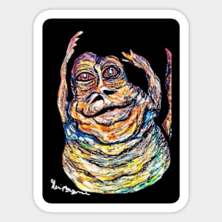 Jabba the Hutt Sticker